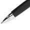 Uni-Ball Signo 207 Retractable Gel Pen, Bold 1mm, Blue Ink, Black/Blue Barrel, Dozen